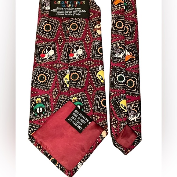 Vintage 90s Looney Tunes Necktie - Picture 2 of 3